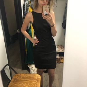 Zara Faux Leather Dress